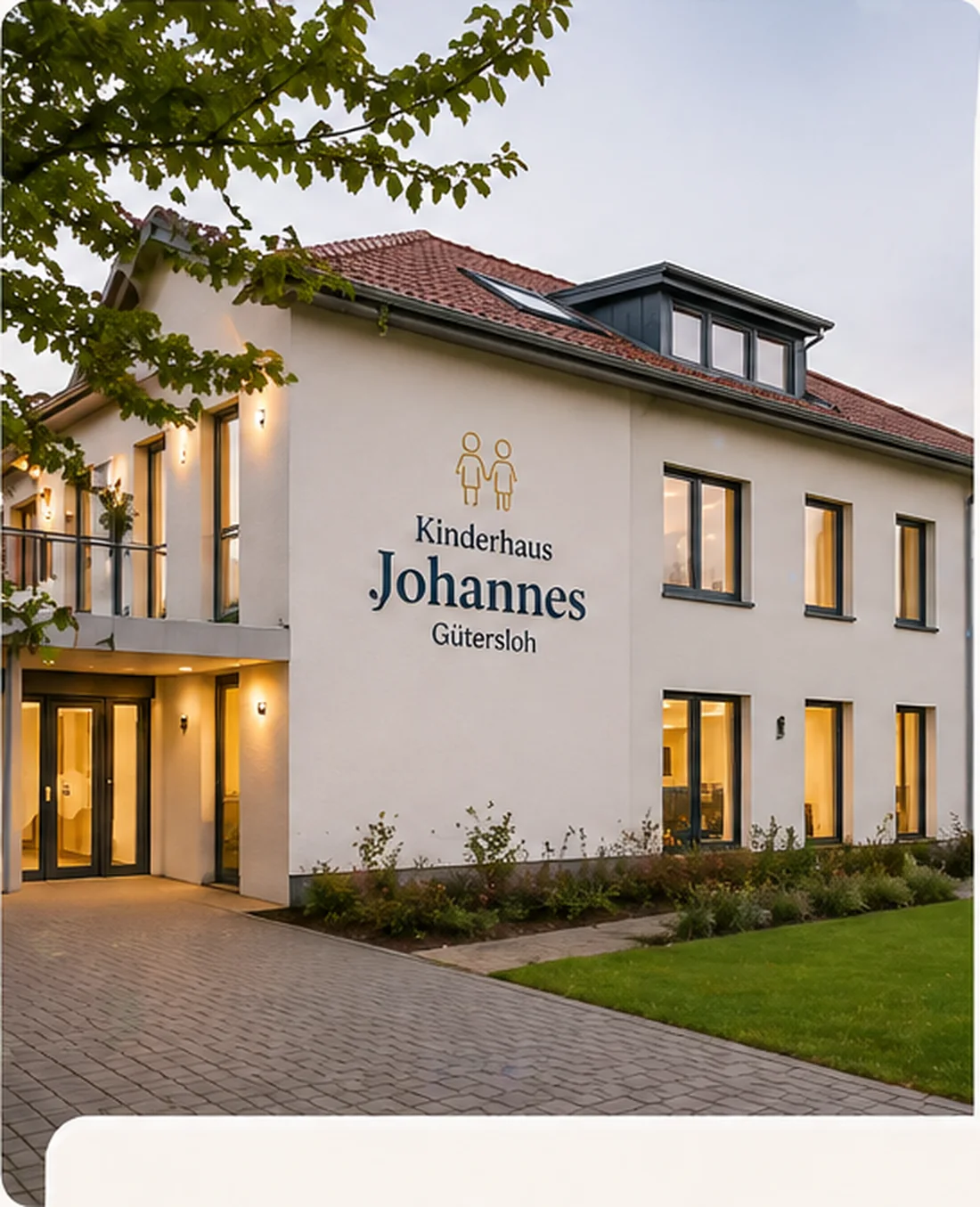 Visualisierung des Kinderhauses Johannes in Gütersloh